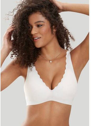 Sloggi Bralette bh Zero Feel Lace met niets aan gevoel, zonder beugels