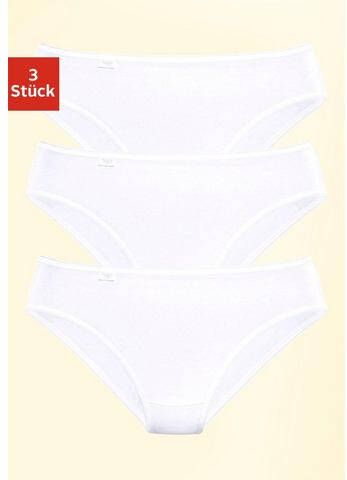 Sloggi Jazz hipsters 24/7 Cotton met elastisch muizentandrandje(set, 3 stuks )