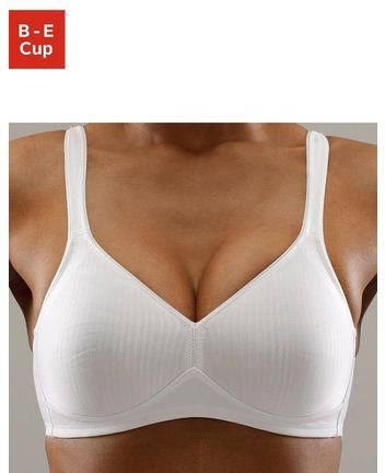 Triumph Bh zonder beugels Modern Soft Cotton N met stijlvol streepdessin