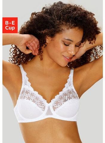 Triumph Minimizer bh Letizia W01 iets transparante bovencup met grafische kant