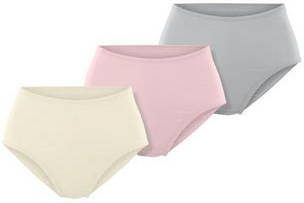 Tailleslip in zilverkleurig + roze + champagne van wäschepur