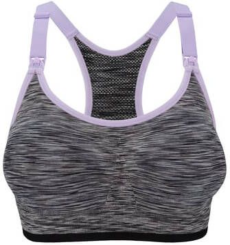 bravado! bravado ! Verpleegkundige BH Lichaam Silk Seamless Rhythm Black Space