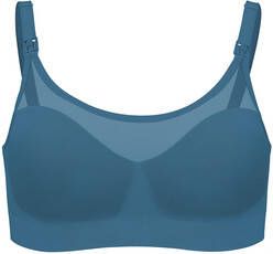 bravado! Nursing beha Body Zijde Naadloos Sheer mid night sky