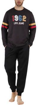 Admas Pyjama's/nachthemden Pyjama broek en top Felpa Mexico Lois