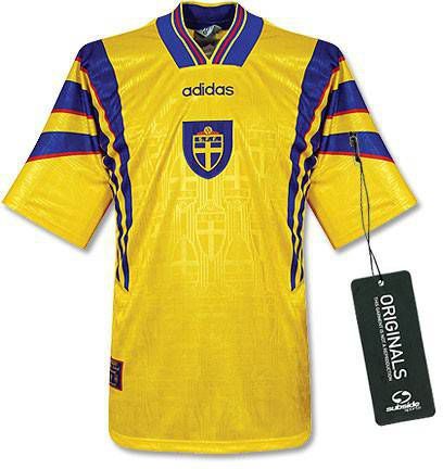 Adidas Zweden Shirt Thuis 1996 1998