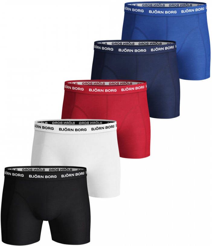 Bjorn Borg Bjö, rn Borg Basic Seasonal Solids Boxershorts(5 pack )