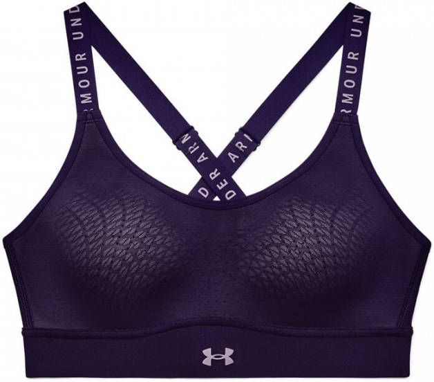 Under Armour Infinity Mid Bra 1351990 571 Sports beha , Paars, Dames