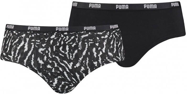 PUMA Hipster Comfort Cotton met modieuze print(set, 2 stuks, Set van 2 )