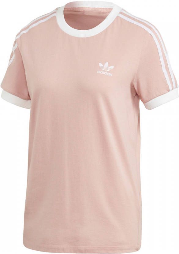 adidas Originals T-shirt lichtroze/wit