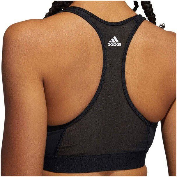 Adidas Performance level 3 Don't Rest sportbh zwart/grijs/wit