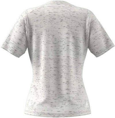 Adidas T shirt met logoprint en gem&#xEA, leerd dessin