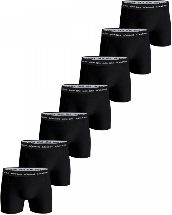 Bjorn Borg Bjö, rn Borg Essential boxershorts met logoband in 7 pack