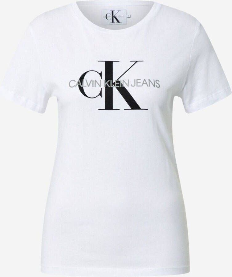 Calvin Klein T shirts S/S Crew Neck Off white