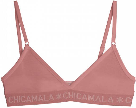 Muchachomalo Meisjes triangle top effen Marlyn