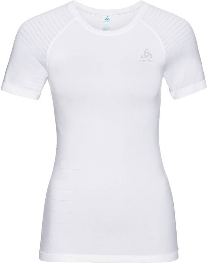 Odlo SUW Performance Light SS Crew Neck Top Dames Wit