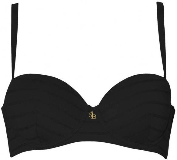 Sapph voorgevormde strapless beugelbh Michelle zwart