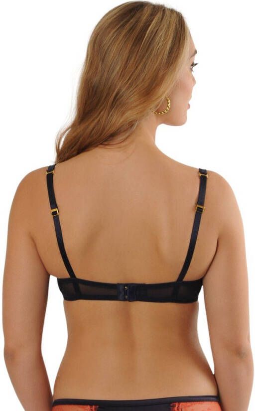 Sapph voorgevormde beugelbh Ludivine donkerblauw/roze