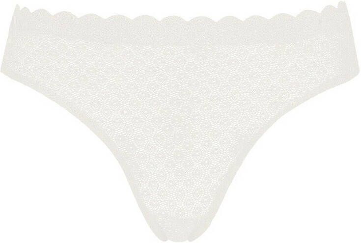 Sloggi Brasil slip Zero Feel Lace Brazil Panty van kant, met niets aan gevoel