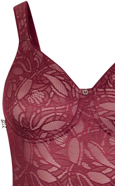 Modellerende body Ballina zonder beugels Van Susa rood