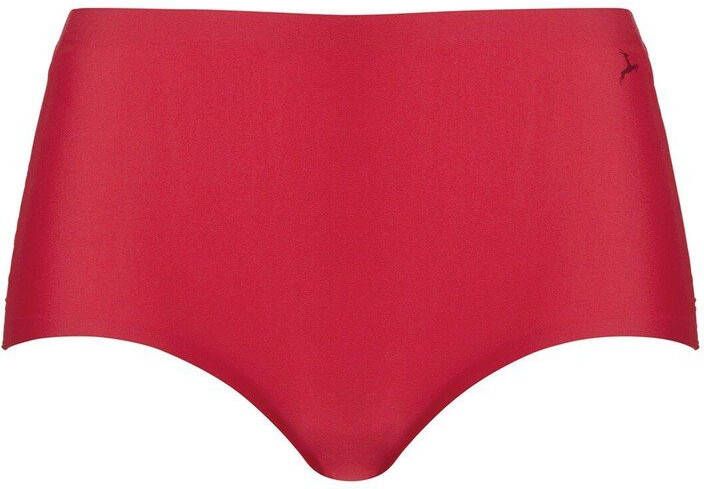ten Cate Secrets naadloze maxislip met kant rood