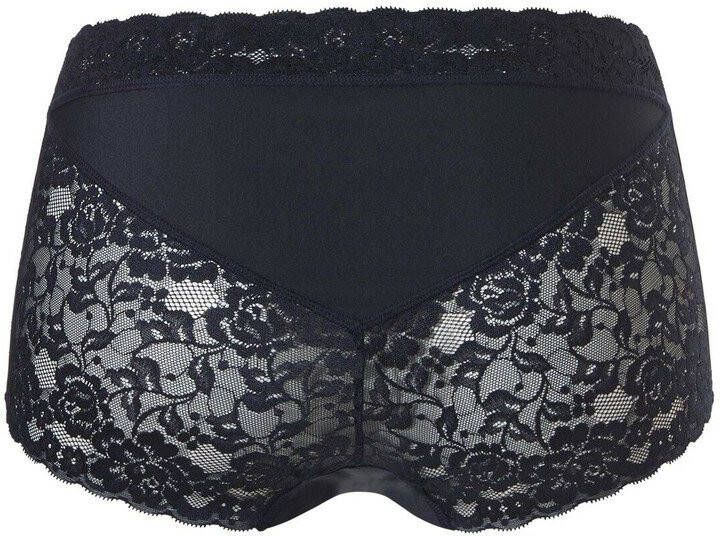 ten Cate Secrets naadloze maxislip met kant donkerblauw