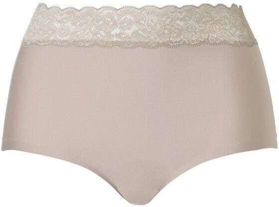 ten Cate Secrets naadloze maxislip met kant beige