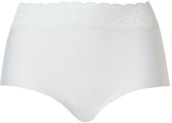 ten Cate Secrets naadloze maxislip met kant gebroken wit