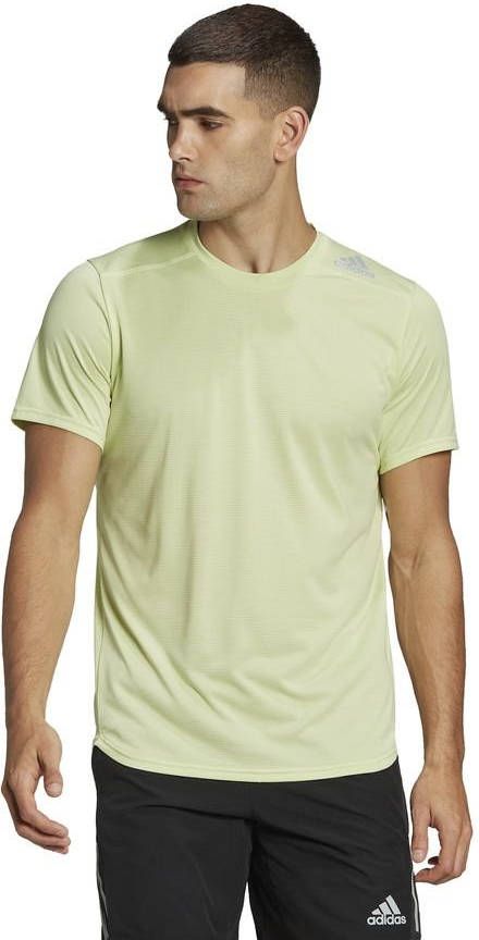 adidas Hardloopshirt Designed 4 Running Geel