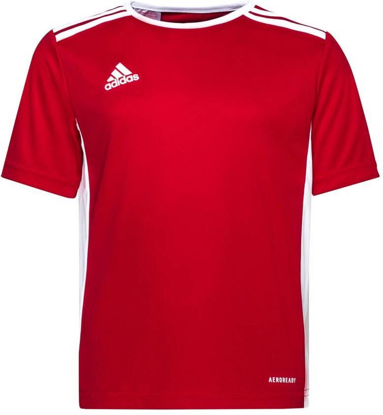 Adidas Cf1050 Entrada 18 Jsyy T Shirt , Rood, Heren