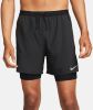Nike Dri FIT Stride Gevoerde hardloopshorts voor heren(18 cm) Zwart online kopen