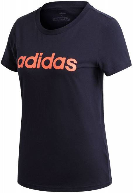 Adidas Essentials Linear Slim T shirt Dames