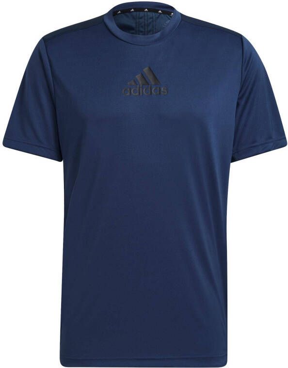 adidas Primeblue Designed To Move Sport 3 Stripes T shirt