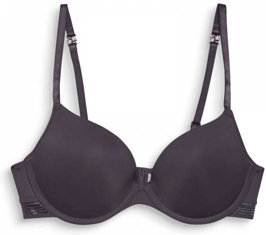 ESPRIT Women Bodywear push up bh Gladstone antraciet