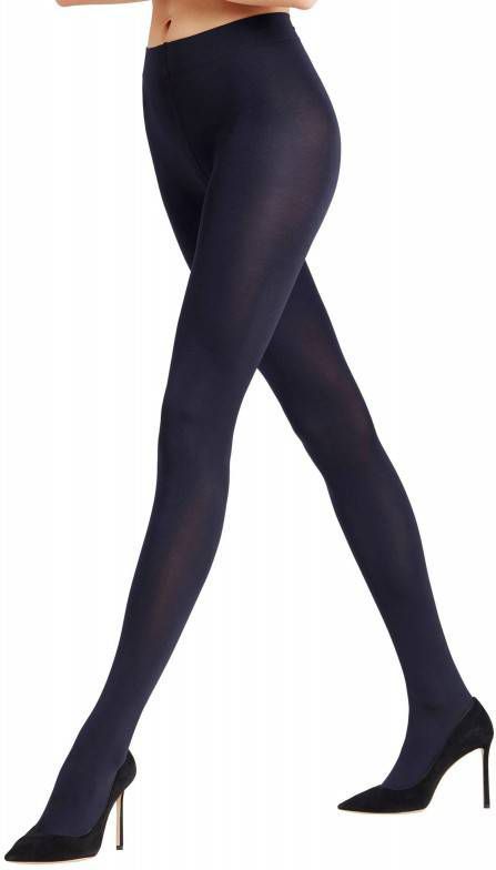 FALKE panty Seidenglatt 80 denier donkerblauw