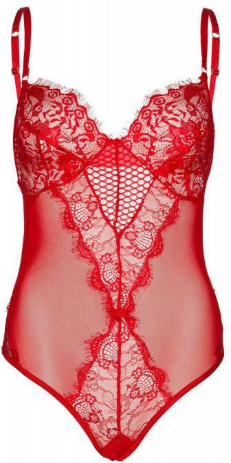 Leg Avenue kanten body rood