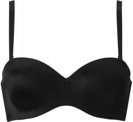 Maidenform voorgevormde strapless beugelbh zwart