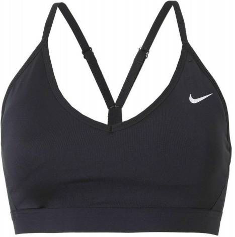 Nike Indy Gewatteerde sport bh met lichte ondersteuning Zwart