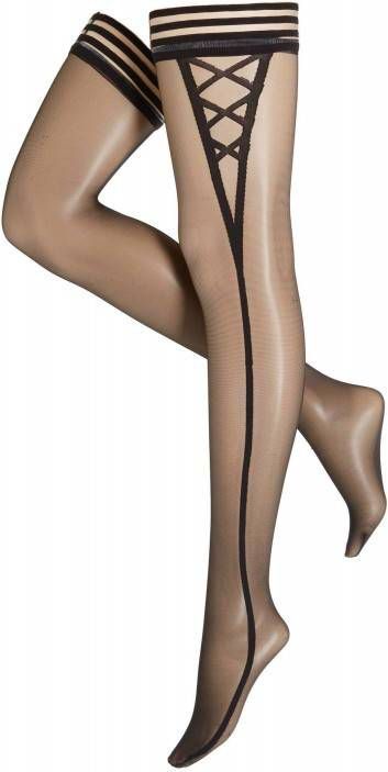 Oroblu hold up kousen Temptation 15 denier zwart