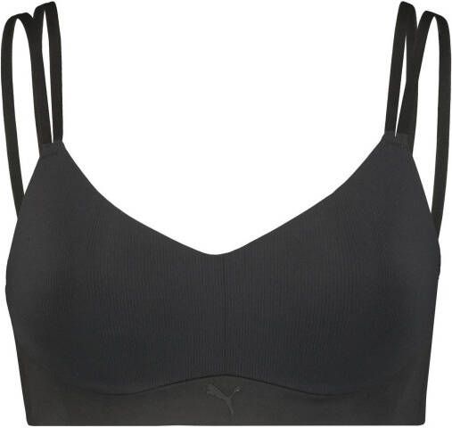 Puma level 2 sportbh zwart