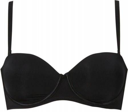 Sassa Mode voorgevormde strapless beugelbh zwart