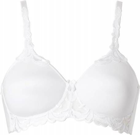 Triumph voorgevormde bh zonder beugel Modern Finesse wit