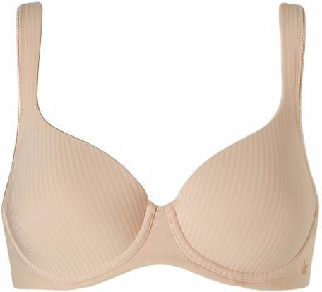 Triumph voorgevormde beugelbh Modern Soft+Cotton beige