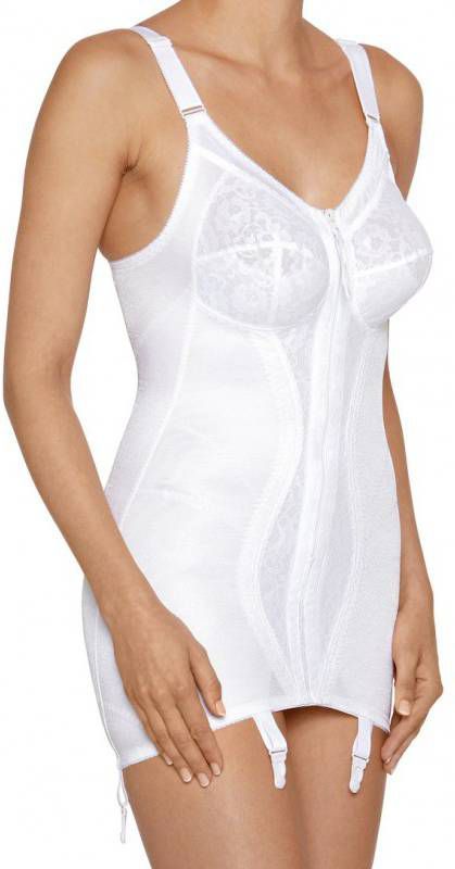 Naturana Corselet met shaping effect Wit