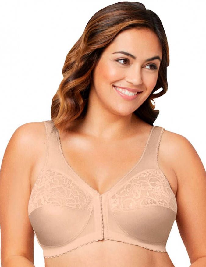 Glamorise Magic lift steun bh met steunfunctie Nude