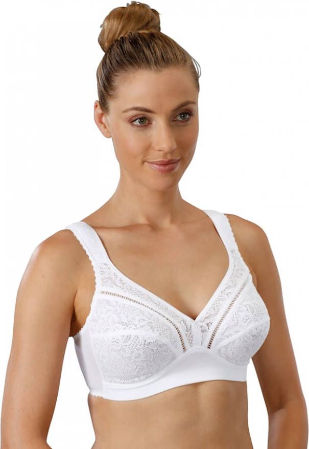 harmony Bh met kanten cups Wit