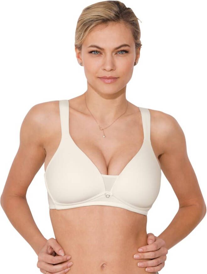 VIANIA T shirt bh met zachte bandjes Champagne